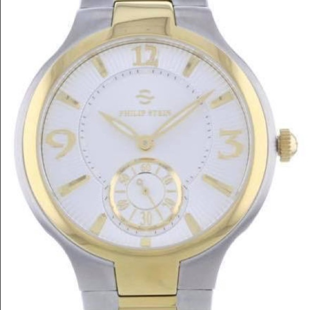 Philip Stein Two-Tone Gold and Silver Women's Watch